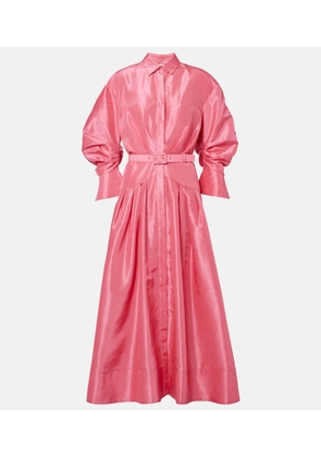 Rebecca Vallance Maple belted gathered shirt dress