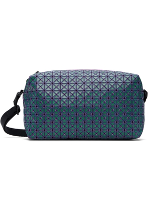 BAO BAO ISSEY MIYAKE Green & Purple Saddle Rough Bag