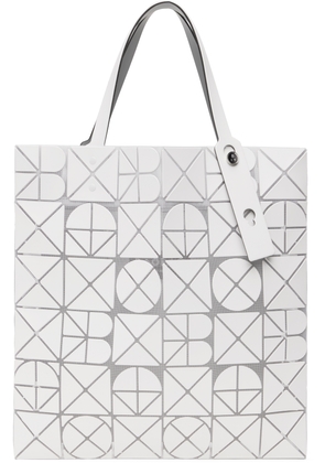 BAO BAO ISSEY MIYAKE White Font Tote
