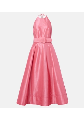 Rebecca Vallance Maple belted midi dress