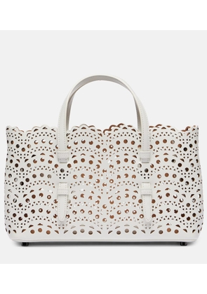 Alaia Mina 25 Vienne Wave Small leather tote bag