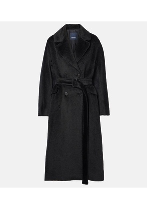 'S Max Mara Eugenio wool wrap coat