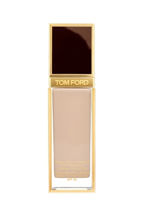 Tom Ford Shade and Illuminate Soft Radiance Foundation SPF 50, Dune, Buildable Coverage, Sun Protection, Velvety Texture - 5.7 Dune