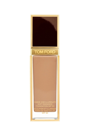 Tom Ford Shade and Illuminate Soft Radiance Foundation SPF 50, Warm Honey, Buildable Coverage, Radiant Finish, Hydrating Formula - 8.2 Warm Honey