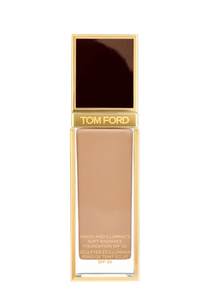 Tom Ford Shade and Illuminate Soft Radiance Foundation SPF 50, Honey, Matte Texture, Long-lasting Coverage, Oil-free Formula - 7.7 Honey