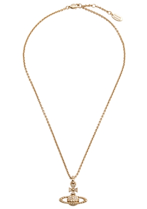 Vivienne Westwood Mayfair Bas Relief Embellished orb Necklace - Gold - One Size