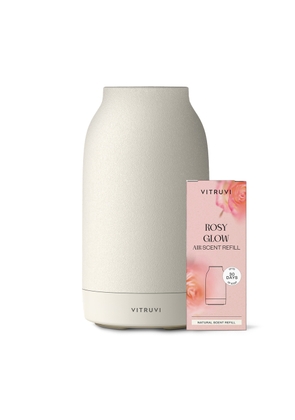 The Rosy Outlook Diffuser Kit for Aromatherapy in White