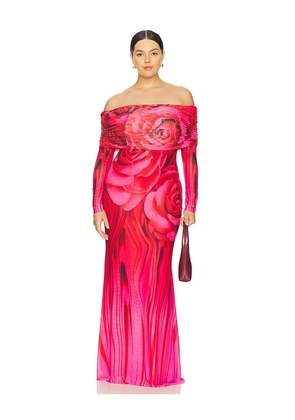 AFRM Thelma Dress in Red. Size M. Also in S, XS, XXS.