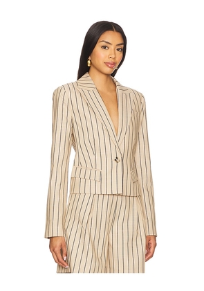 Favorite Daughter The Miranda Blazer in Beige. Size M. Also in L, S, XS.