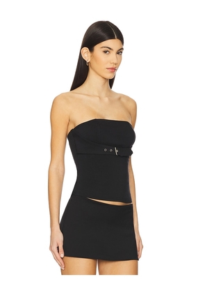 superdown Capri Strapless Top in Black. Size S. Also in L, M, XL.