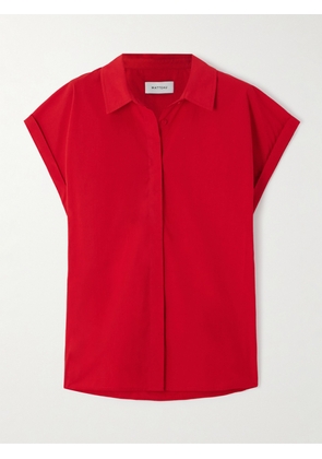 Matteau - Organic Cotton-poplin Shirt - Red - 1,2,3,4,5