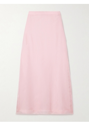Altuzarra - Linnie Silk-organza Maxi Skirt - Pink - FR 34,FR 36,FR 38,FR 40,FR 42,FR 44,FR 46