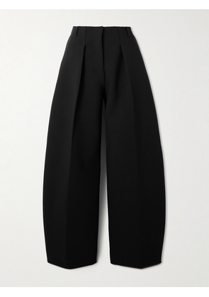 Jacquemus - The Ovalo Pleated Crepe Pants - Black - FR 32,FR 34,FR 36,FR 38,FR 40,FR 42,FR 44