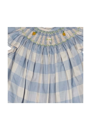 Wild Wawa Kids Flutter Bishop Dress in Blue. Size 18/24. Also in 2/3, 3/4, 5/6.
