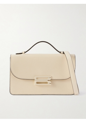 Victoria Beckham - B Buckle Mini Leather Shoulder Bag - White - One size