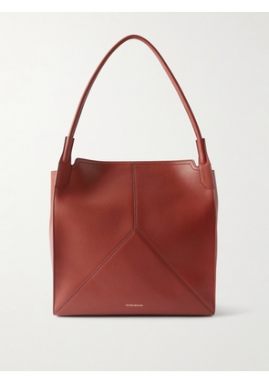 Victoria Beckham - The Victoria Paneled Leather Tote - Red - One size