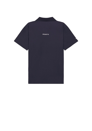 Rivvia Projects Class Polo in Navy. Size L. Also in M.