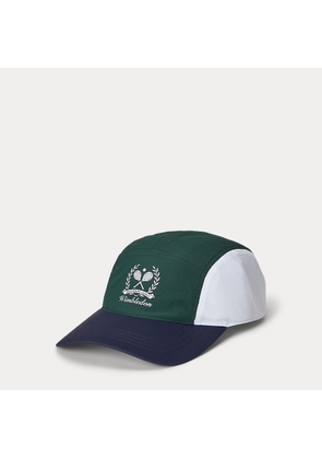 Wimbledon Mesh-Panelled Ripstop Cap