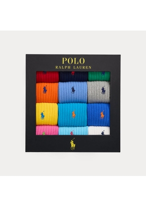 Signature Pony Crew 12-Sock Gift Set