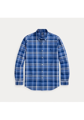Classic Fit Plaid Oxford Shirt