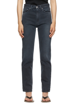 TOTEME Black Faded Regular Fit Jeans