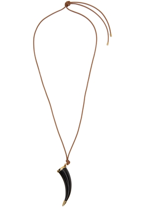 A. P.C. Brown Roadie Necklace