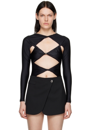 Coperni Black Cutout Bodysuit