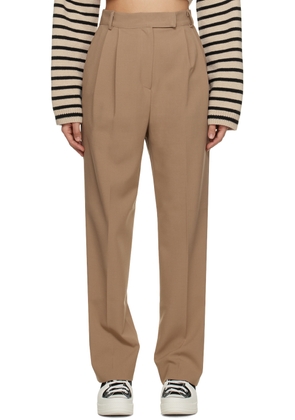 The Frankie Shop Beige Bea Trousers