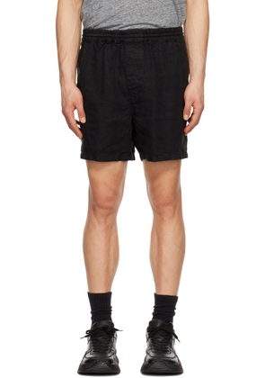 ASPESI Black Roque Shorts