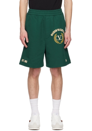 Valentino Green 'Maison Valentino' Shorts