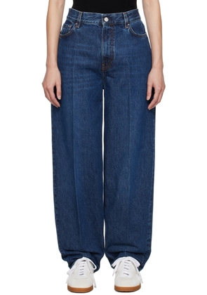 TOTEME Indigo Wide-Leg Jeans