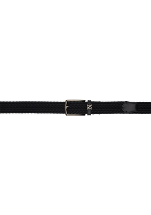 ZEGNA Black Mélange Belt