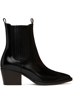 A. P.C. Black Debbie Santiago Boots