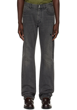 Givenchy Black Straight-Fit Jeans