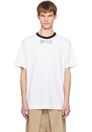 Givenchy White Standard-Fit T-Shirt