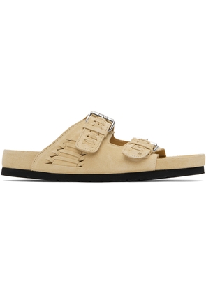 Isabel Marant Beige Lekson Sandals
