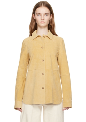 TOTEME Beige Soft Suede Jacket