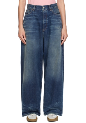 Acne Studios Blue Super Baggy 2023F Jeans