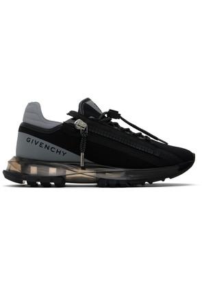 Givenchy Black & Gray Spectre Runner Sneakers