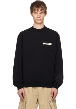 JACQUEMUS Black Les Classiques 'Le sweatshirt Gros Grain' Sweatshirt