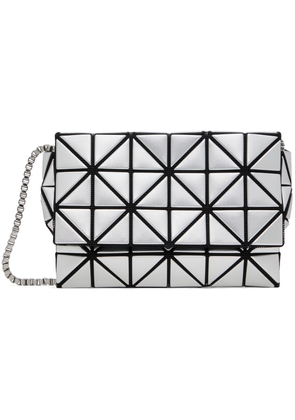 BAO BAO ISSEY MIYAKE Silver Platinum Coffret Shoulder Bag