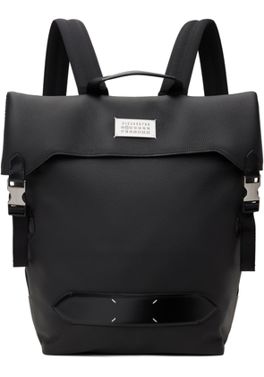 Maison Margiela Black Soft 5AC Flap Backpack