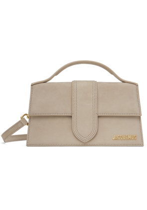 JACQUEMUS Beige Les Classiques 'The large Bambino' Bag