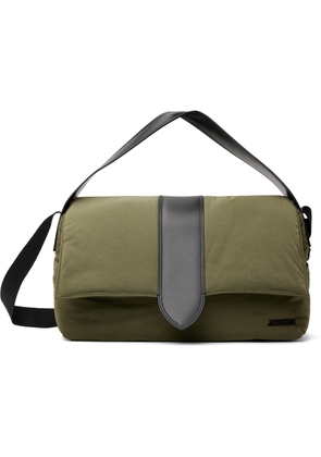 JACQUEMUS Khaki La Croisière 'The Bambino messenger' Bag