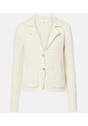 Frame The Crochet cotton blazer
