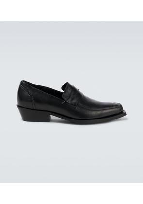 Our Legacy Cypher leather penny loafers