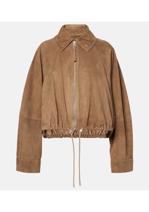 Loewe Suede bomber jacket