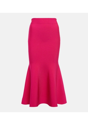 Roland Mouret Fluted midi skirt