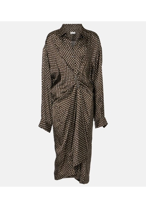 Dries Van Noten Printed midi dress