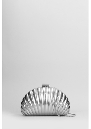Simkhai Monet Clutch In Silver Aluminum